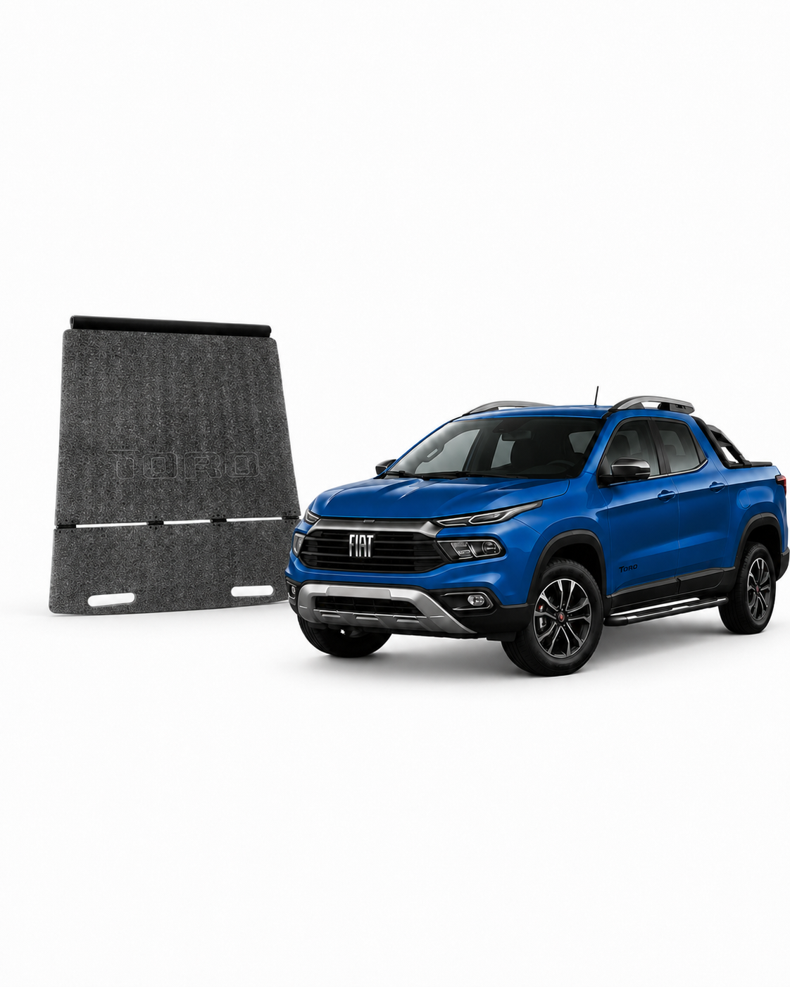 Protetor de Caçamba Puxa e Empurra — Fiat Toro