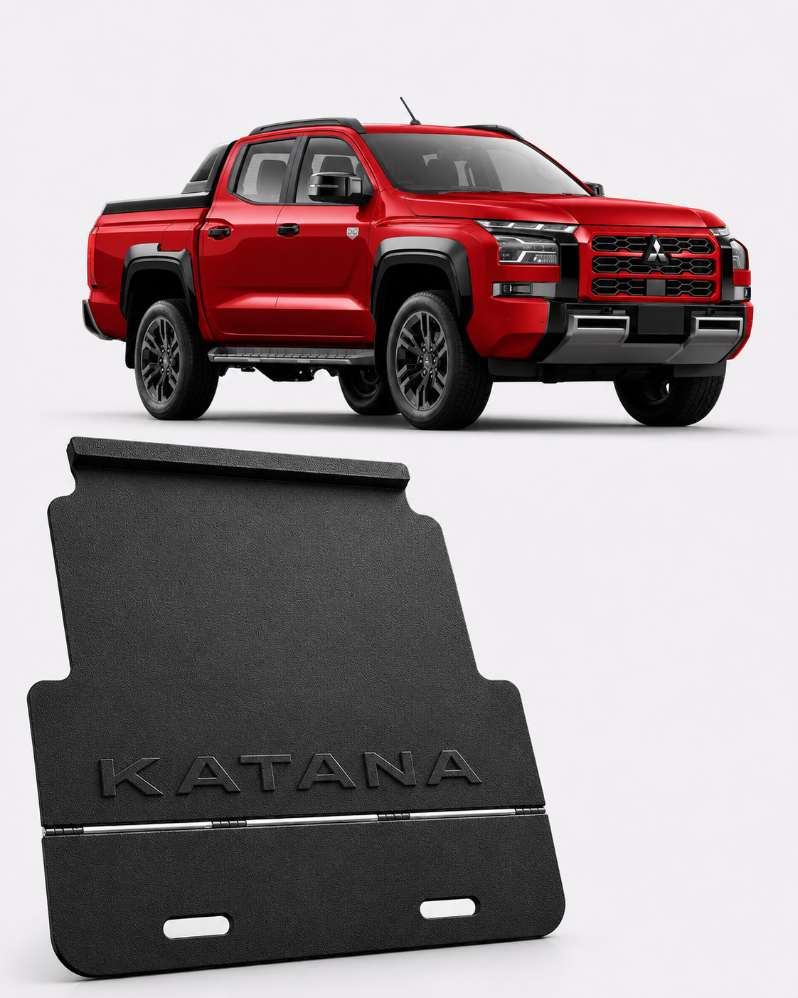 Protetor de Caçamba Puxa e Empurra — Mitsubishi Triton Katana