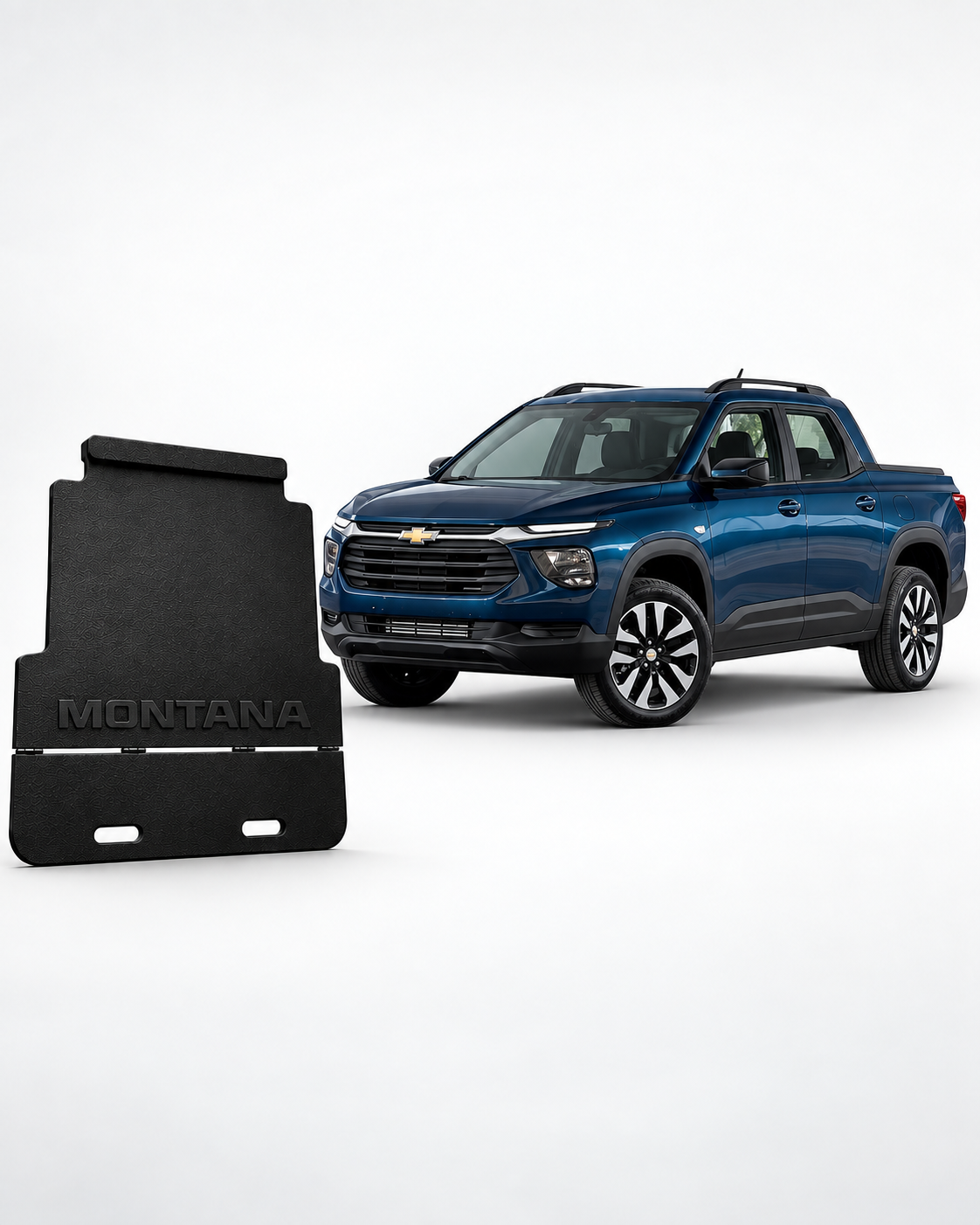 Protetor de Caçamba Puxa e empurra - Chevrolet Montana